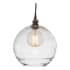 Optic Clear Glass with Metallic Beige Silver Finish